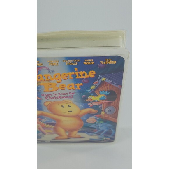 The Tangerine Bear Home In Time For Christmas VHS 2000 Clam Shell Kids Movie - Picture 3 of 9